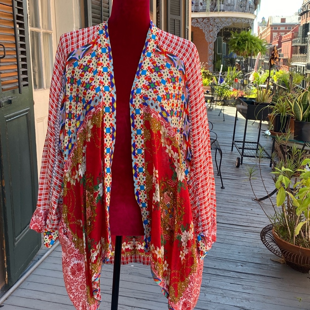 JOHNNY WAS cute and comfortable kimono